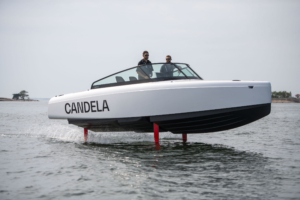 electric boat Candela Polestar