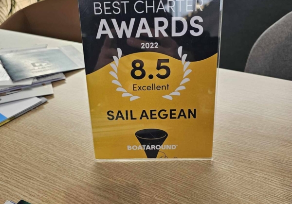 Best Charter Award Sail Aegean